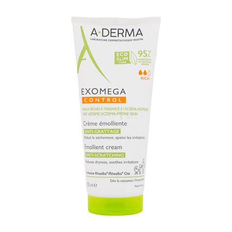 A Derma Exomega Control Rich Emollient Cream Körpercreme 200 ml