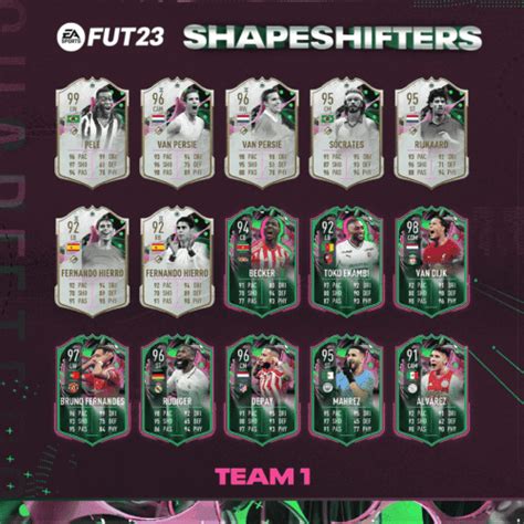 Fifa 23 Primer Equipo De Metamorfos Iconos Incluidos Stats