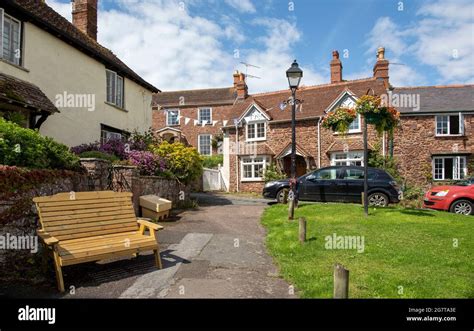 Dunster Medieval Village Somerset UK Stock Photo - Alamy