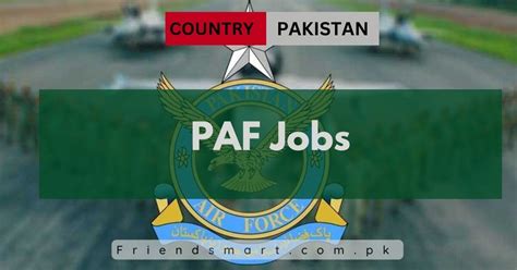 Paf Jobs Join Pakistan Air Force