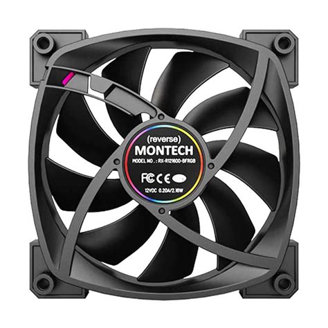 Montech RX120 PWM ARGB 120mm Casing Cooling Fan Price In BD RYANS