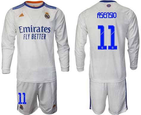 Vini Jr 20 Real Madrid Heimtrikot 2022 23 weiß Langarm Herren Trikot