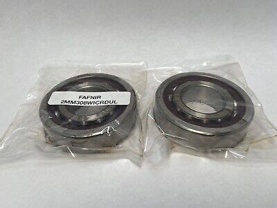 Fafnir 2MM308WICRDUL Bearing 40x90x23 Mm 7308 C 2MM 308 WI CR DUL USA 2