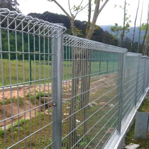 Galvanized Roll Top Welded Wire Mesh Fencing Panel