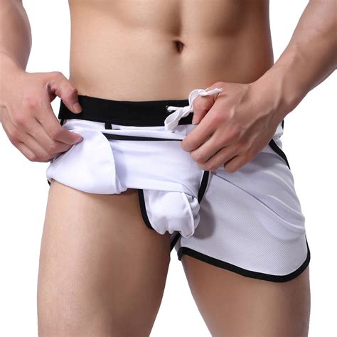 Kpoplk Mens Swimsuit Trunks With Zipper Pockets Quick Dry Swimwear