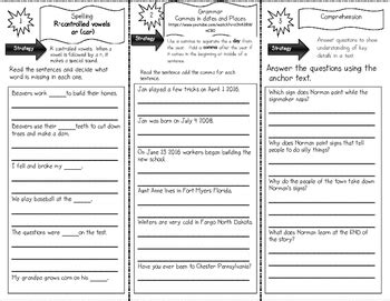 The Signmaker S Assistant Skills Trifold Aligned To Journeys Lesson 19