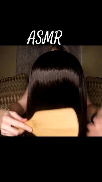 Asmr Relaxing Hair Brushing Sounds Youtube