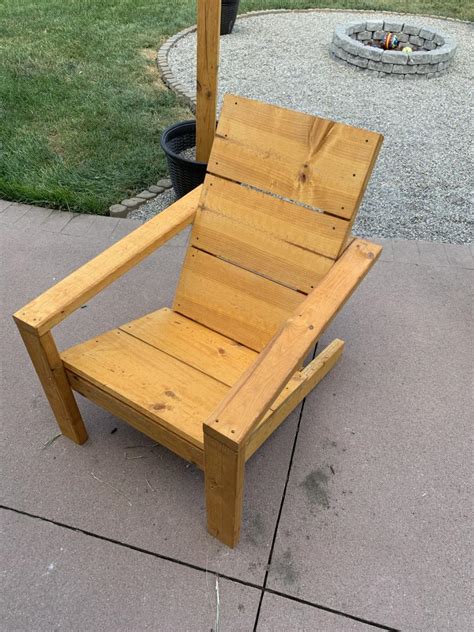 Adirondack Chairs for new Fire Pit area | Ana White