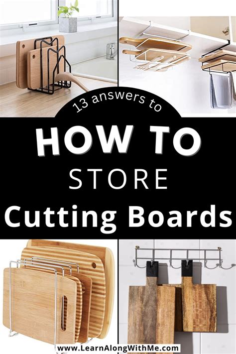 Cutting board storage – Artofit