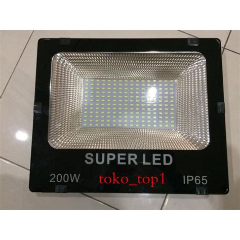 Jual Lampu Sorot Tipis Led Smd 200w Outdoor Tembak Flood Light Kap