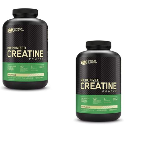 Optimum Nutrition Micronized Creatine Monohydrate Powder Unflavored Keto Friendly 120