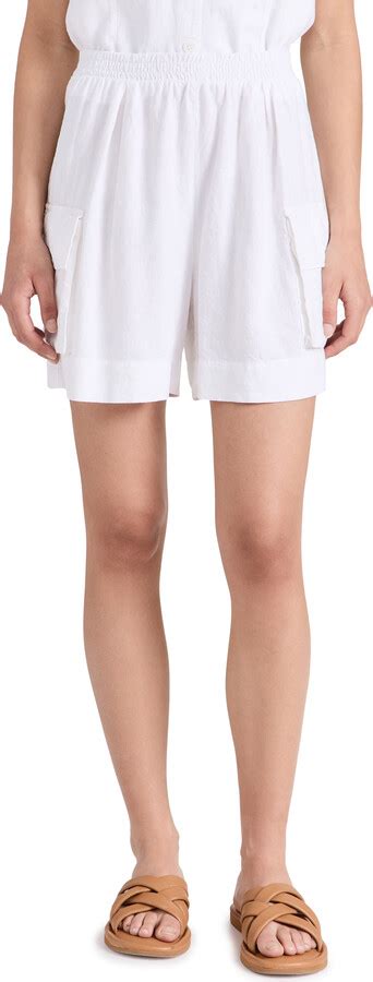 Stateside Linen Cargo Shorts Shopstyle