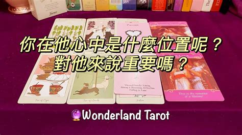 愛情塔羅占卜🔮｜你在他心中是什麼位置呢？對他來說重要嗎？不限關係｜tarot Reading Pick A Card Timeless 💫