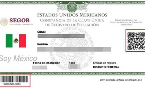 Nueva Curp Con Foto As Ser El Documento De Identificaci N