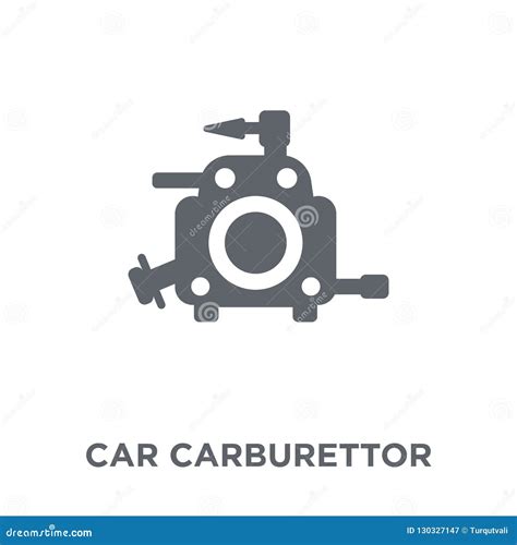 Car Carburettor Icon Vector Trendy Flat Car Carburettor Icon From Car