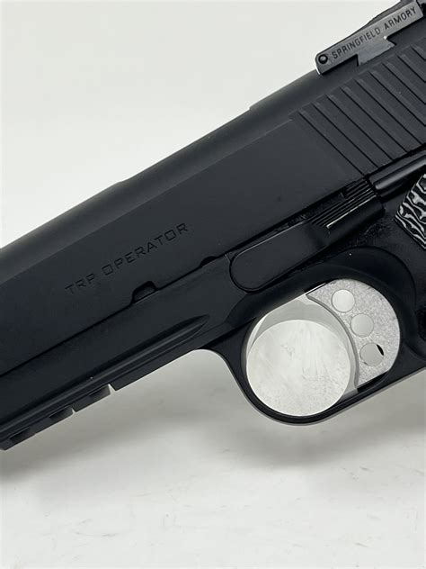 SPRINGFIELD ARMORY 1911 TRP OPERATOR HALF RAIL 45ACP LAST OF THE