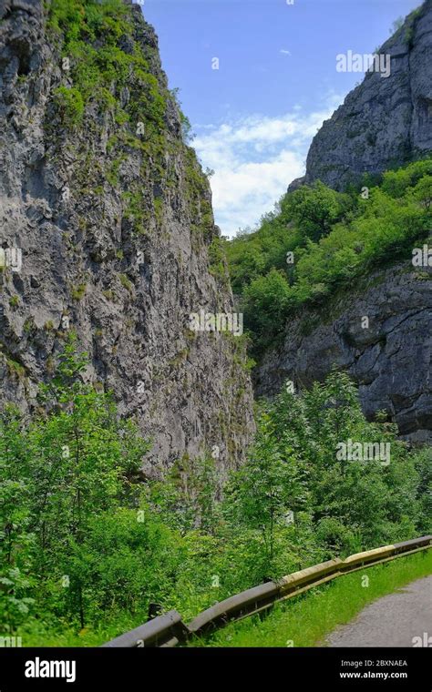 Karst Landscape Sohodol Valley Stock Photo Alamy