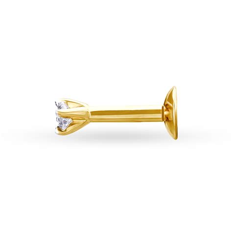 Spectacular Single Stone Diamond Nose Pin