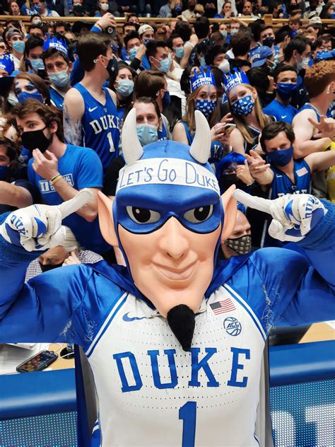 Duke Blue Devil Mascot