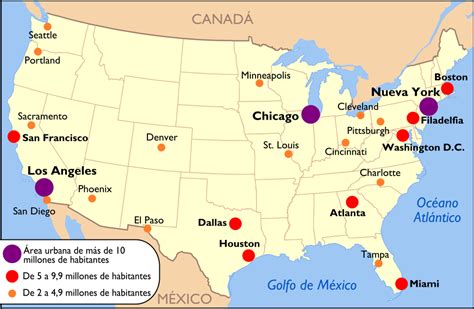 Ciudades De Estados Unidos Turismoeeuu