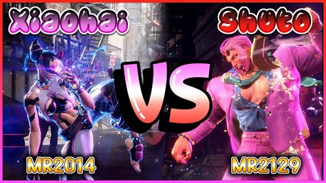 SF6 Xiaohai Juri Vs Shuto Marisa Street Fighter 6 YouTube