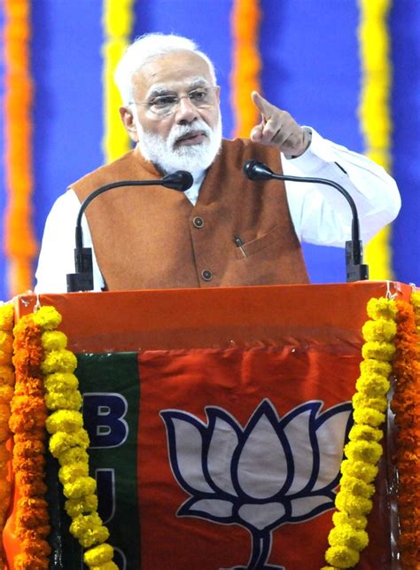 PM Modi at BJP rally