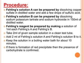 Fehling,s test | PPT