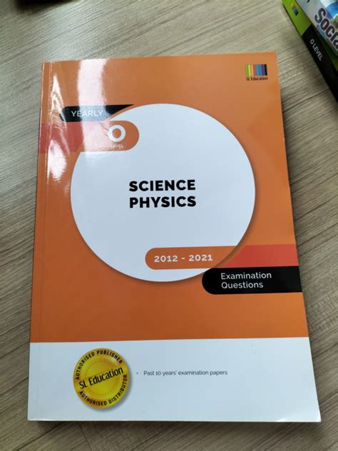 O Level Science Physics Yearly Tys Hobbies Toys Books