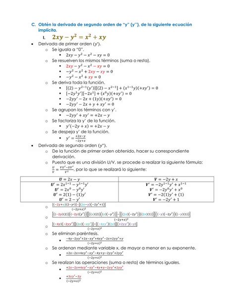 PDF Derivadas implícitas y ecuaciones de orden superior DOKUMEN TIPS