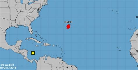 Hurricane Leslie Hurricane Sergio Latest Updates On Path Of Storms