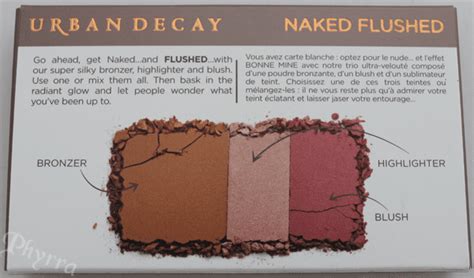 Urban Decay Naked Flushed Palette On Pale Skin