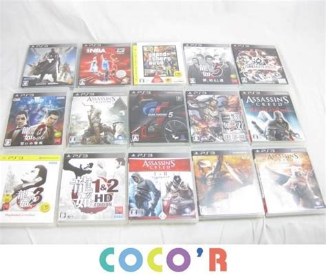 【やや傷や汚れあり】【同梱可】良品 ゲーム プレイステーション3 Ps3ソフト アサシンクリード1~3 リベレーション 龍が如く0~3