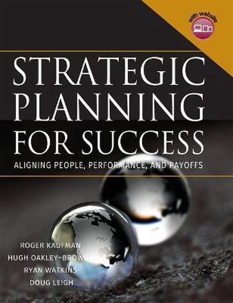 Strategic Planning For Success R Kaufman Boeken