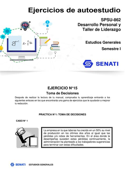 Spsu Ejercicio U Spsu Desarrollo Personal Y Taller De