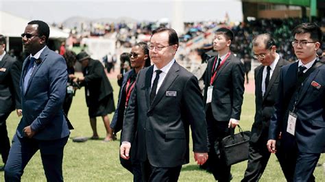 Xi S Special Envoy Attends State Funeral Of Late Namibian President CGTN