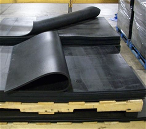 Industrial Rubber Sheets and Pads | Black Iron Rubber Company