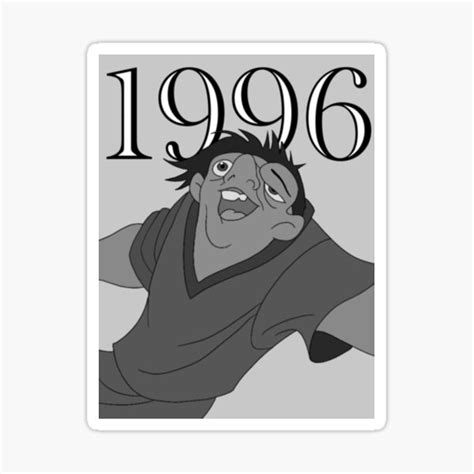 The Hunchback Of Notre Dame Sticker For Sale By Emilycody Redbubble