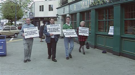 RTÉ Archives Society Bar Staff Strike