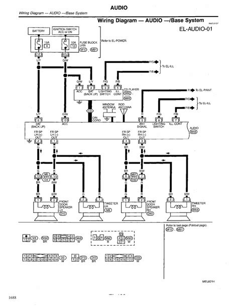 2005 Nissan Pathfinder Speaker Wiring Diagram