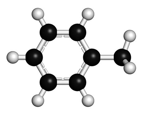 Toluene Molecule