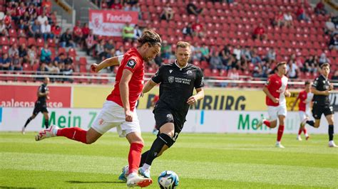 SV Sandhausen Von Der Rolle Klare Niederlage Beim Halleschen FC