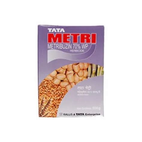 Powder Agricultural Grade Metri Herbicide 100GM Metribuzin 70 Wp