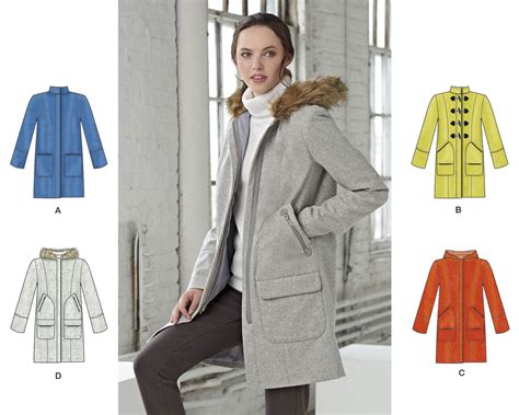 Parka Coat Sewing Pattern Blainecarly