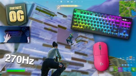 Razer Huntsman Mini ASMR OG Map Fortnite Reload 270 FPS Satisfying