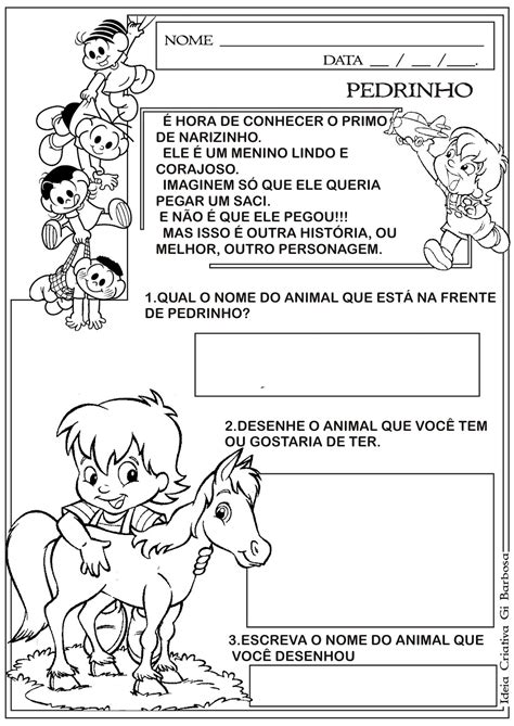 Atividade Sobre O Dia Do Livro Infantil