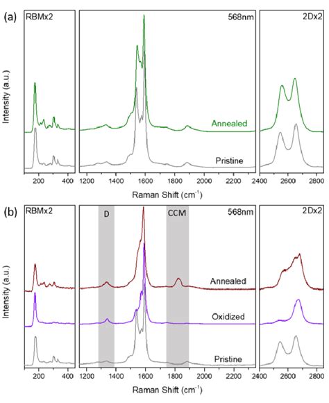 Raman Spectra Of The One Step And Stepwise Annealed Iso Dwcnts Excited Download Scientific