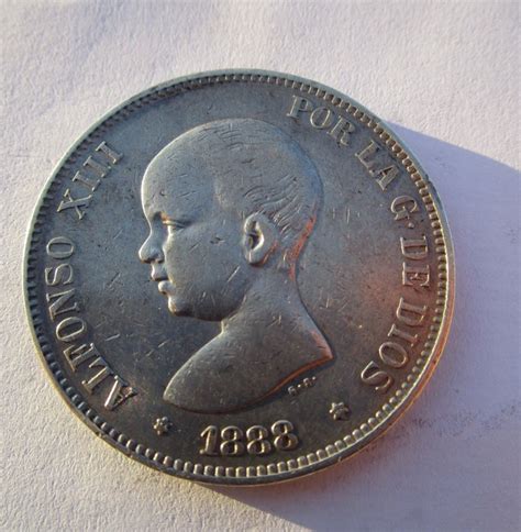 Spanje Alfonso Xiii Pesetas De Catawiki