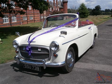 Hillman Minx Convertible Mark 8 Ohv Engine 1955 1390 Cc Lovely Car