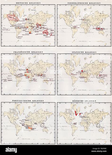 Map World 19th Century Hi Res Stock Photography And Images Alamy