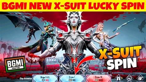 Bgmi New X Suit Lucky Spin Stygian Liege X Suit In Bgmi Bgmi New